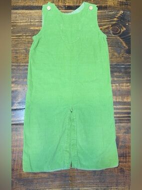Little English Green Kids Corduroy Romper